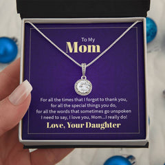 Eternal Hope Necklace - To My Mom (Thank You)