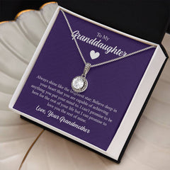 Eternal Hope Necklace - To My Granddaughter