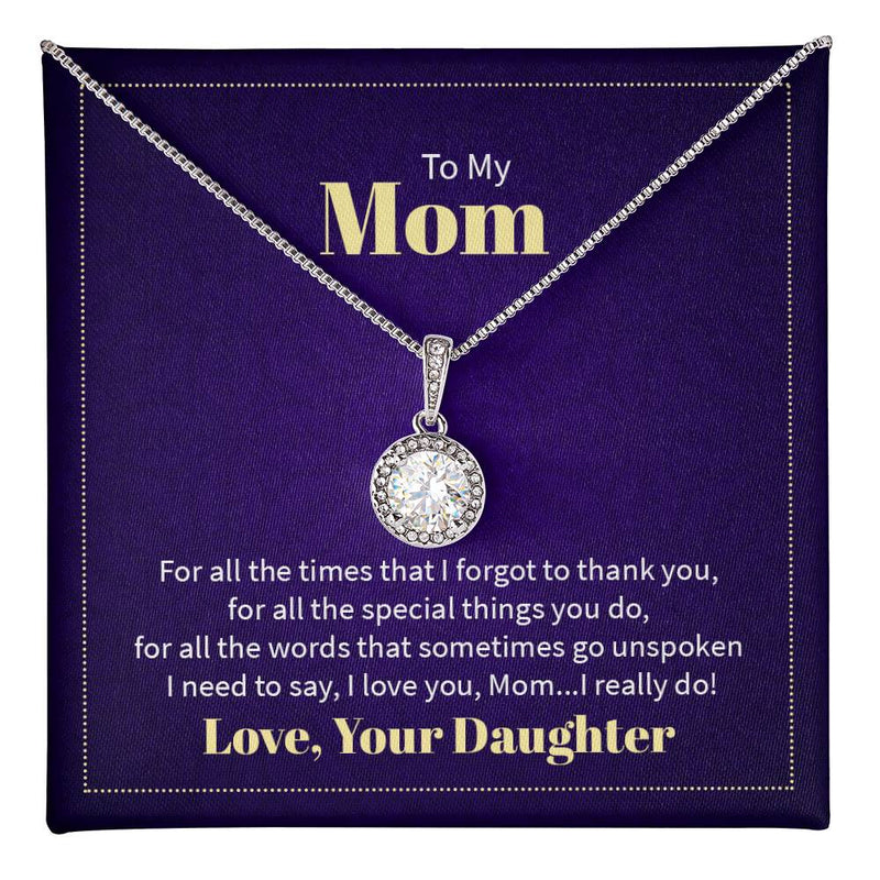 Eternal Hope Necklace - To My Mom (Thank You)