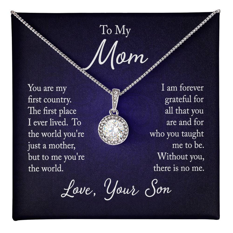 Eternal Hope Necklace - To My Mom (First Home)