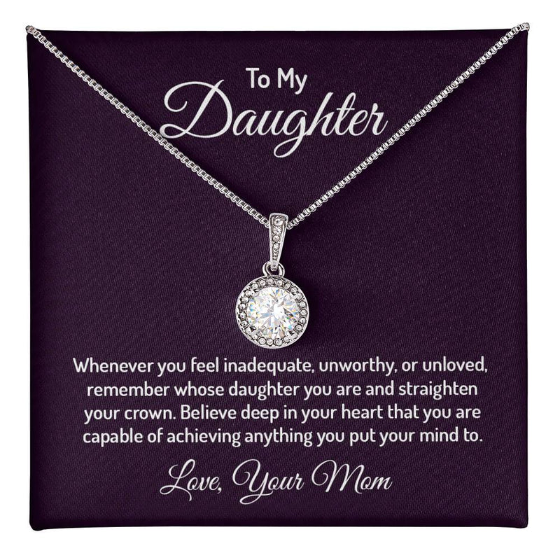 Eternal Hope Necklace - To My Daughter (You Are Enough)