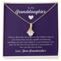 Alluring Beauty Necklace - To My Granddaughter