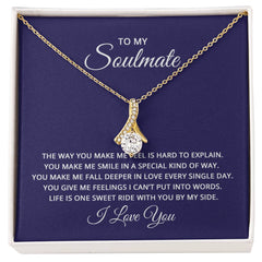 Alluring Beauty Necklace - To My Soulmate (How You Make Me Feel)