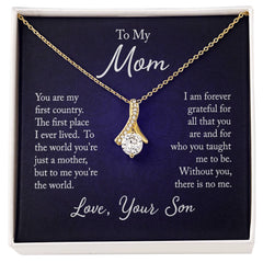 Alluring Beauty Necklace - To My Mom (First Home)