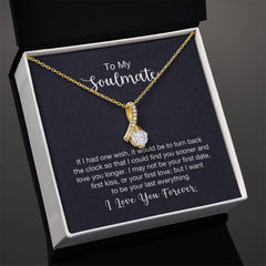 Alluring Beauty Necklace - To My Soulmate (One Wish)