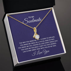Alluring Beauty Necklace - To My Soulmate (How You Make Me Feel)