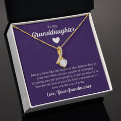 Alluring Beauty Necklace - To My Granddaughter