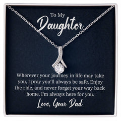 Alluring Beauty Necklace - To My Daughter (Your Journey)