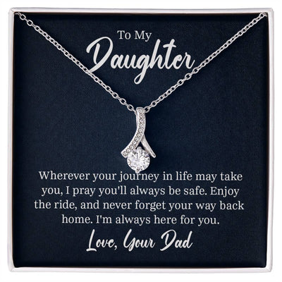 Alluring Beauty Necklace - To My Daughter (Your Journey)