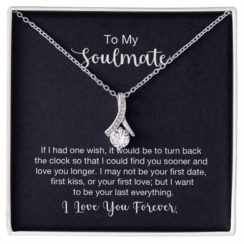 Alluring Beauty Necklace - To My Soulmate (One Wish)