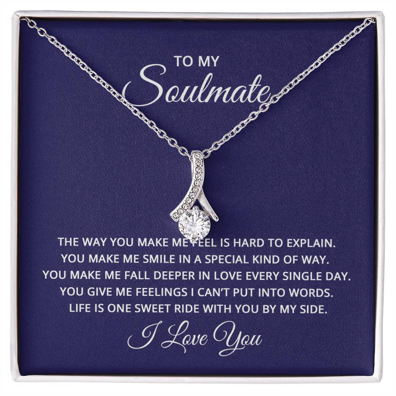Alluring Beauty Necklace - To My Soulmate (How You Make Me Feel)