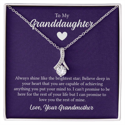 Alluring Beauty Necklace - To My Granddaughter