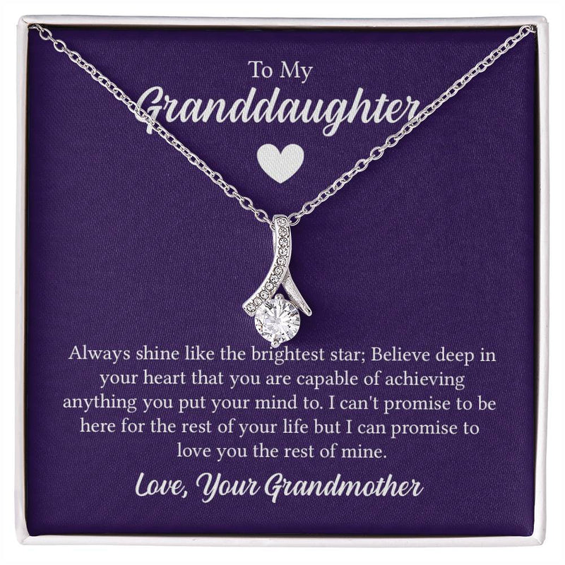 Alluring Beauty Necklace - To My Granddaughter