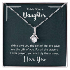 Alluring Beauty Necklace - To My Bonus Daughter