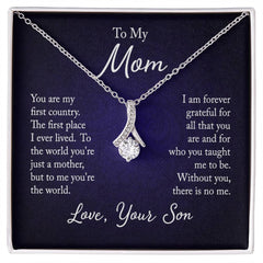 Alluring Beauty Necklace - To My Mom (First Home)
