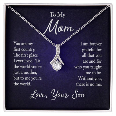 Alluring Beauty Necklace - To My Mom (First Home)