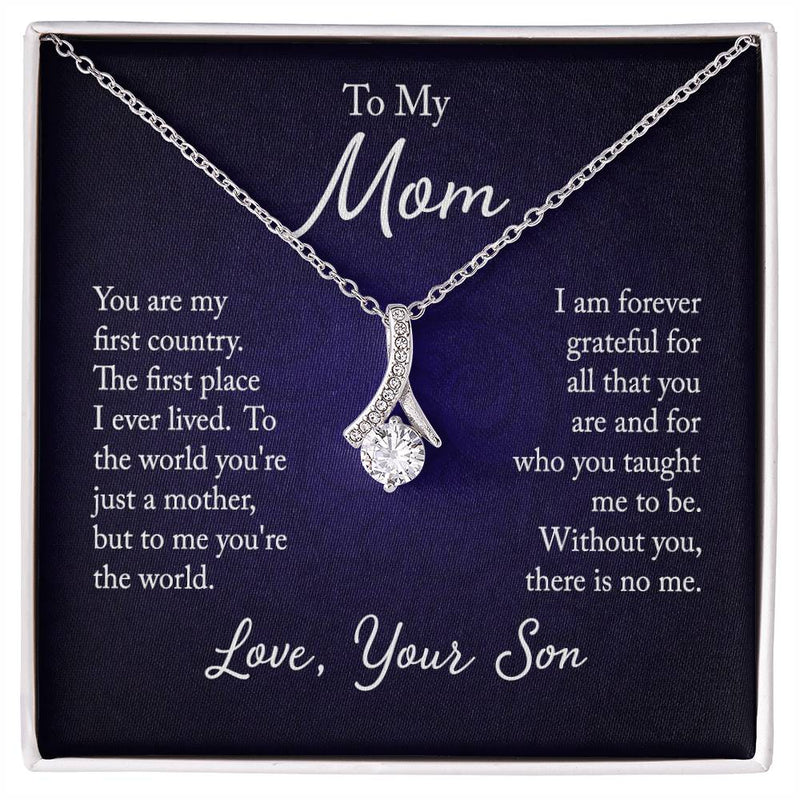 Alluring Beauty Necklace - To My Mom (First Home)