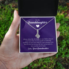 Alluring Beauty Necklace - To My Granddaughter