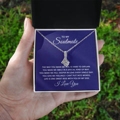 Alluring Beauty Necklace - To My Soulmate (How You Make Me Feel)