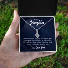 Alluring Beauty Necklace - To My Daughter (Your Journey)