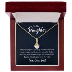 Alluring Beauty Necklace - To My Daughter (Your Journey)