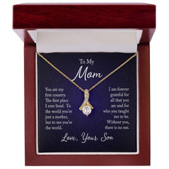 Alluring Beauty Necklace - To My Mom (First Home)