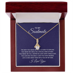 Alluring Beauty Necklace - To My Soulmate (How You Make Me Feel)