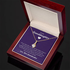 Alluring Beauty Necklace - To My Granddaughter