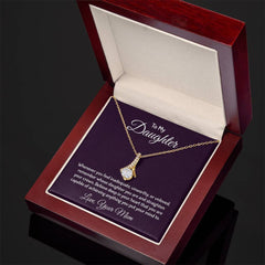 Alluring Beauty Necklace - To My Daughter (You Are Enough)