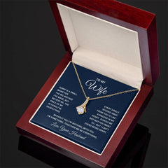 Alluring Beauty Necklace - To My Wife (Sorry)