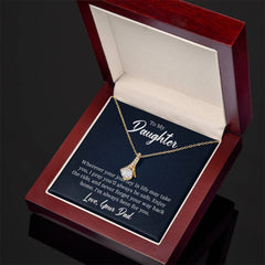 Alluring Beauty Necklace - To My Daughter (Your Journey)