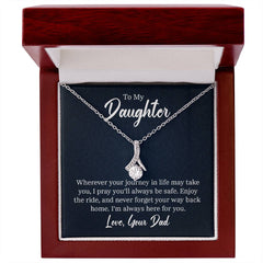 Alluring Beauty Necklace - To My Daughter (Your Journey)