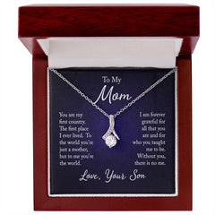 Alluring Beauty Necklace - To My Mom (First Home)