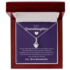 Alluring Beauty Necklace - To My Granddaughter