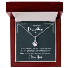 Alluring Beauty Necklace - To My Bonus Daughter
