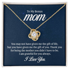 Love Knot Necklace - To My Mom (Chosen Family)