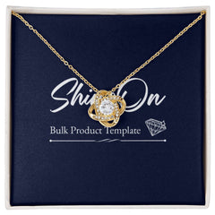 Love Knot Necklace - Eternal Embrace