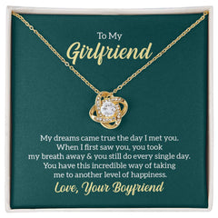 Love Knot Necklace - To My Girlfriend