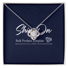 Love Knot Necklace - Eternal Embrace