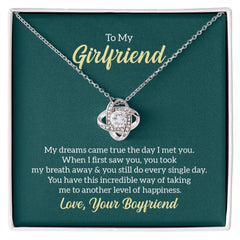 Love Knot Necklace - To My Girlfriend