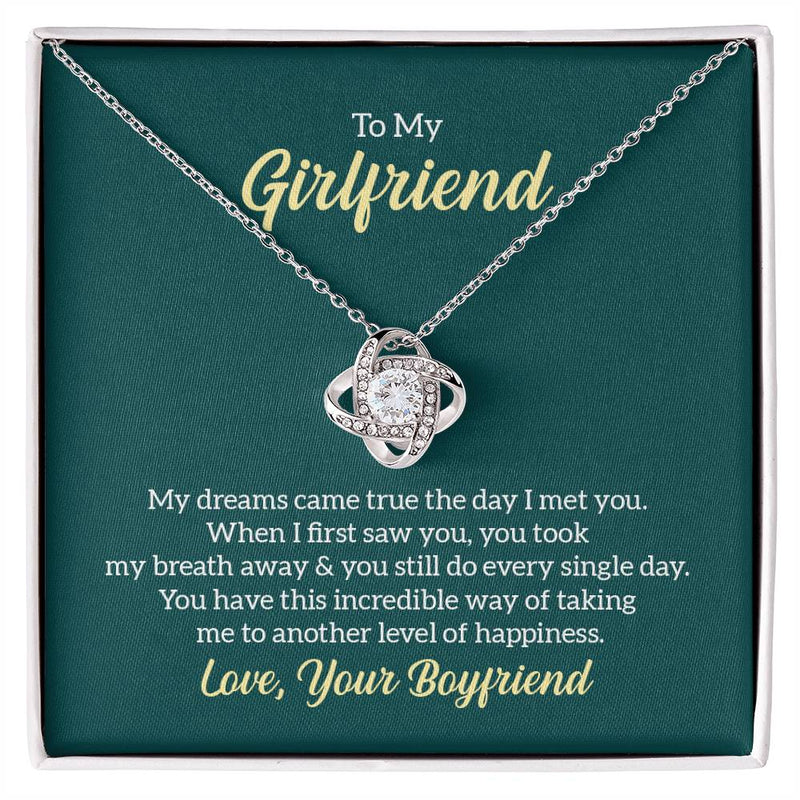 Love Knot Necklace - To My Girlfriend