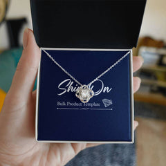 Love Knot Necklace - Eternal Embrace