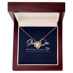 Love Knot Necklace - Eternal Embrace