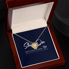 Love Knot Necklace - Eternal Embrace