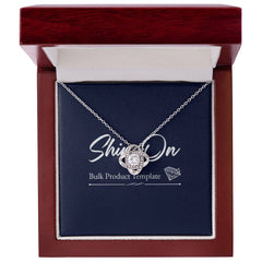 Love Knot Necklace - Eternal Embrace