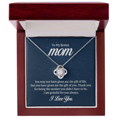 Love Knot Necklace - To My Mom (Chosen Family)