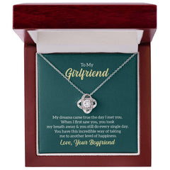 Love Knot Necklace - To My Girlfriend