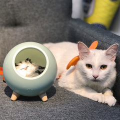 LED Cat Night Light - USB Touch Dimming Lamp