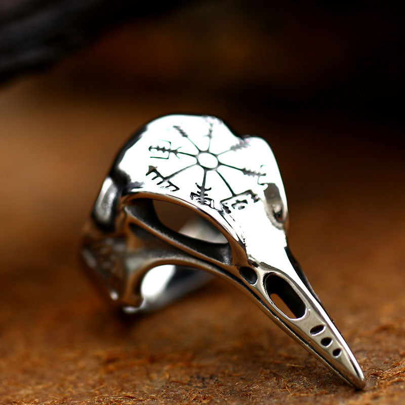 Gothic Skull Stainless Steel Ring