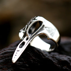 Gothic Skull Stainless Steel Ring